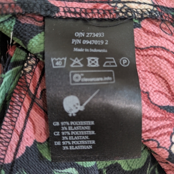 ASOS Monki Torborg Floral Garden Mini Oversized Dress Fit M-XL Bohemian EUC - Picture 15 of 16